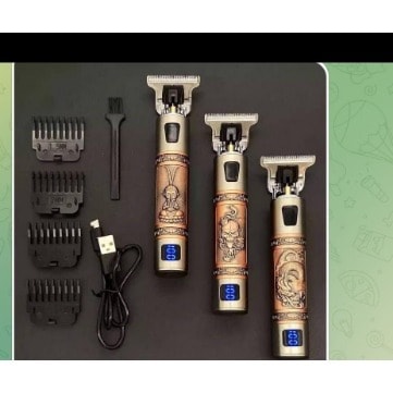 Vintage Clipper With Usb Electric Trimmer T9 Rechargeable Shaver