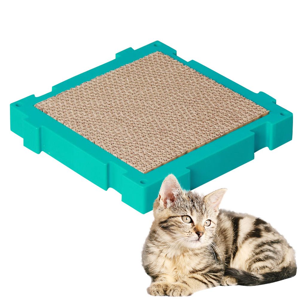 Cat Scratcher Cardboard Scratching Pad Assembled For Indoor
