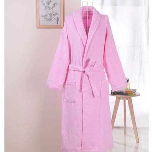 Women Loose Long Sleepwear Comfortable Bathrobe