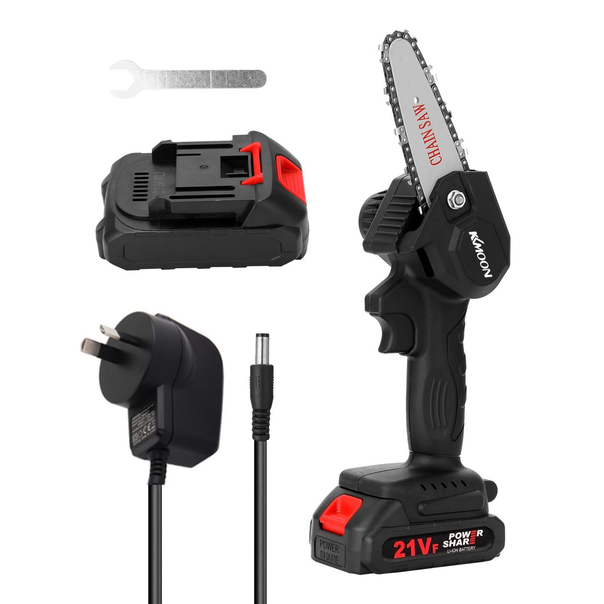 KKmoon Portable Electric Pruning Saw Mini Brush Motor Wood