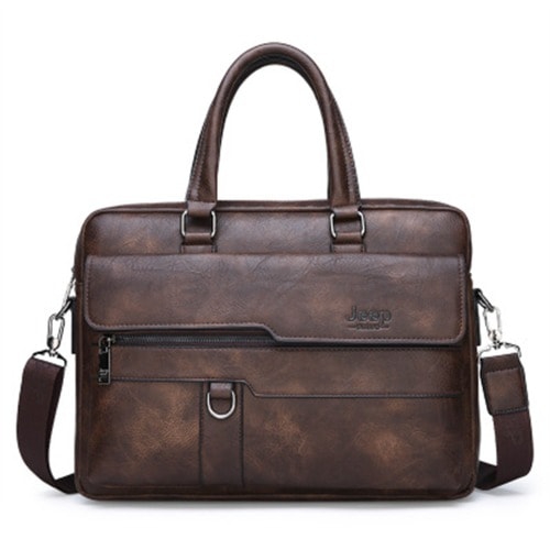 Buluo Custom Leather Laptop Bag