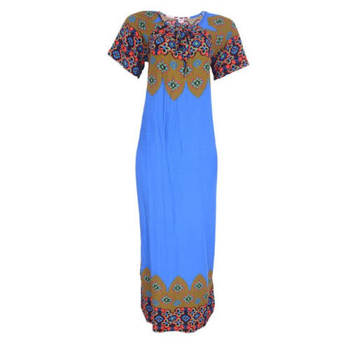 Edgware Maxi Dress With Flower Print