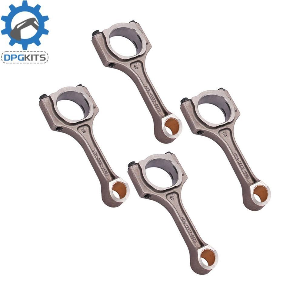 4pcs 23510-2B700 Engine Connecting Rods For Hyundai Veloster Sonata Tucson Elantra Kona Kia Forte Optima Soul Forte Sedan 1.6L