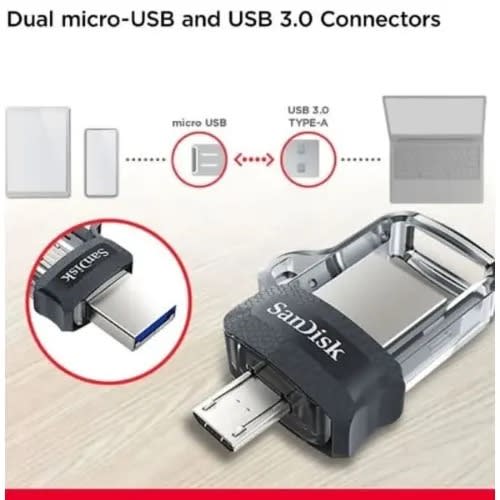 Ultra Dual Drive M3.0 Flash Drive- 128gb