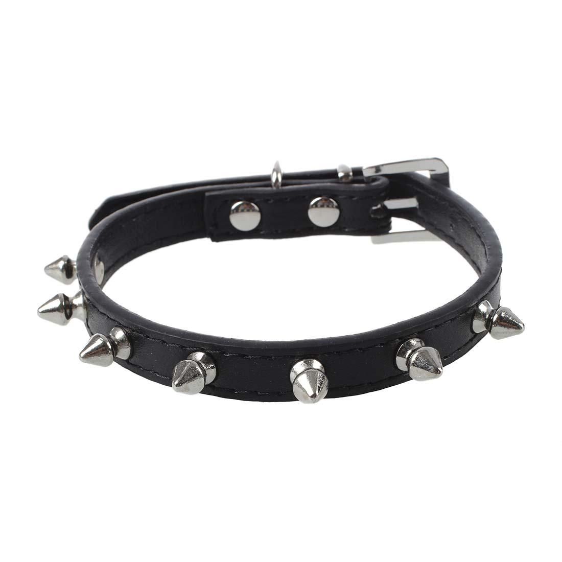 Dog Dog Belt Collars Black Adjustable S