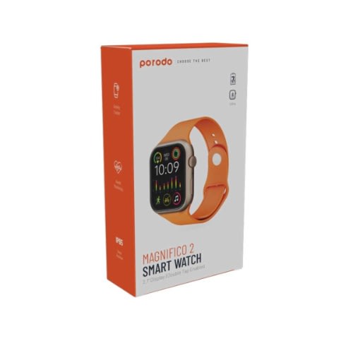 Magnifico Smart Watch 2" Full Touch Screen - Titanium