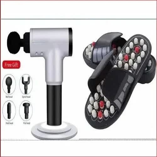 Digital Massager Gun With Free Slipper Digital Massager