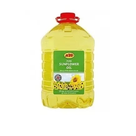 Ktc - Sunflower Cooking Oil - 5l - Carton Of 3.