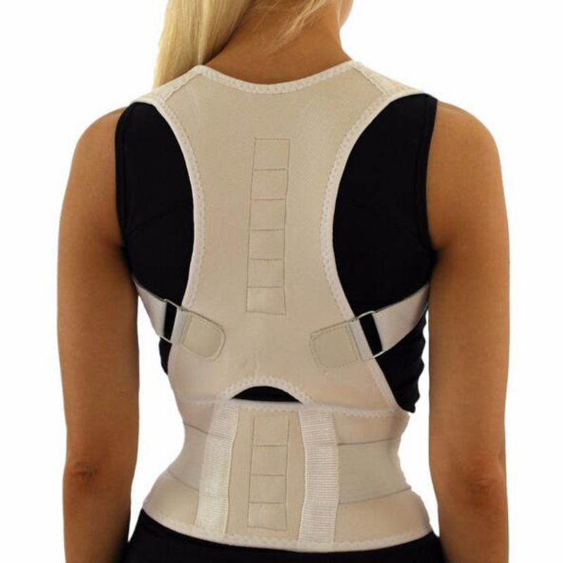 Adjustable Magnet Posture Corrector Back Corset Belt Straightener Brace Shoulder Corrector De Postura Braces Supports