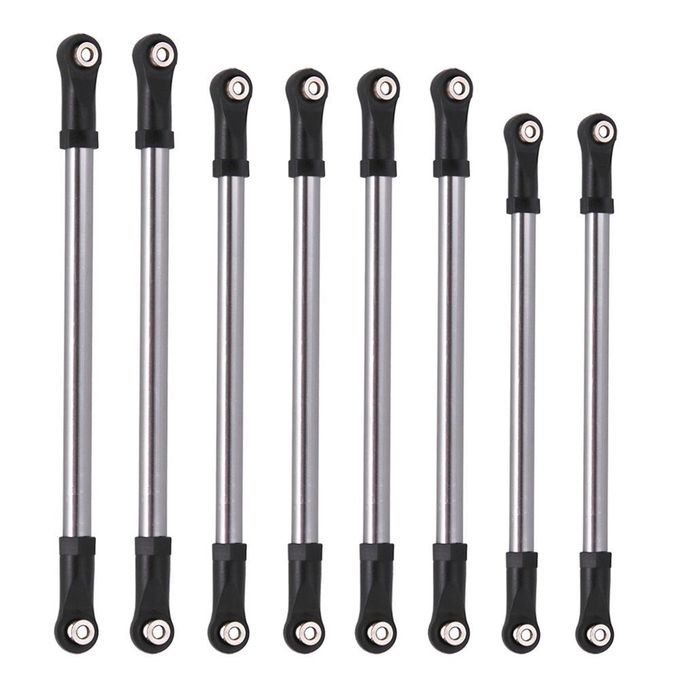 8Pcs/Set Aluminum Alloy Metal Sticks Upgrade Parts-Titanium