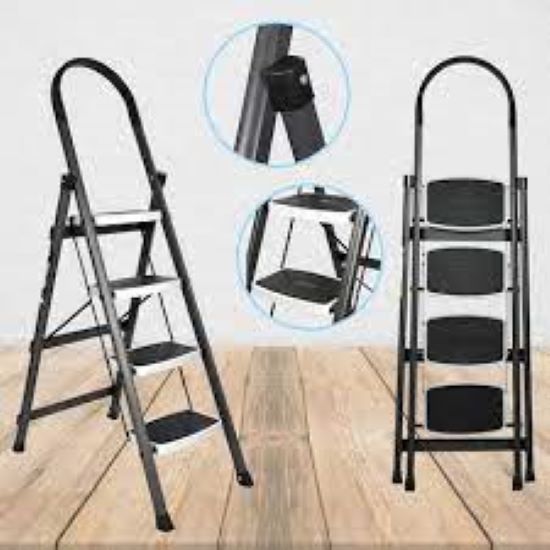 Multi-Purpose Steel Ladder - 4-Layer Ladder For Homes/Office
