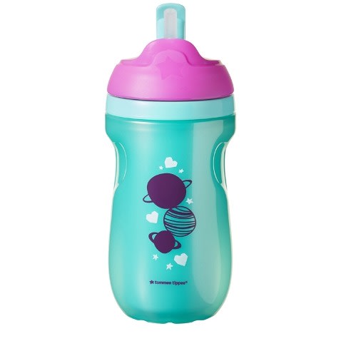 Insulated Straw Cup 12m+ Green