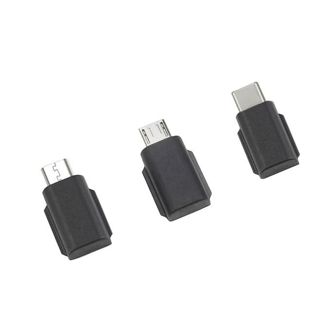 3x /Standard Micro USB Connector & Type - C Adapter Replacement