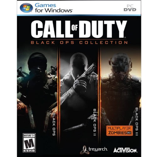 Call Of Duty: Black Ops Trilogy Collection PC/Computer Game + Hard Drive + Free Gift