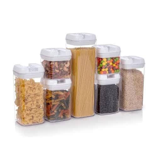 Airtight Food And Spices Storage Container -7pcs
