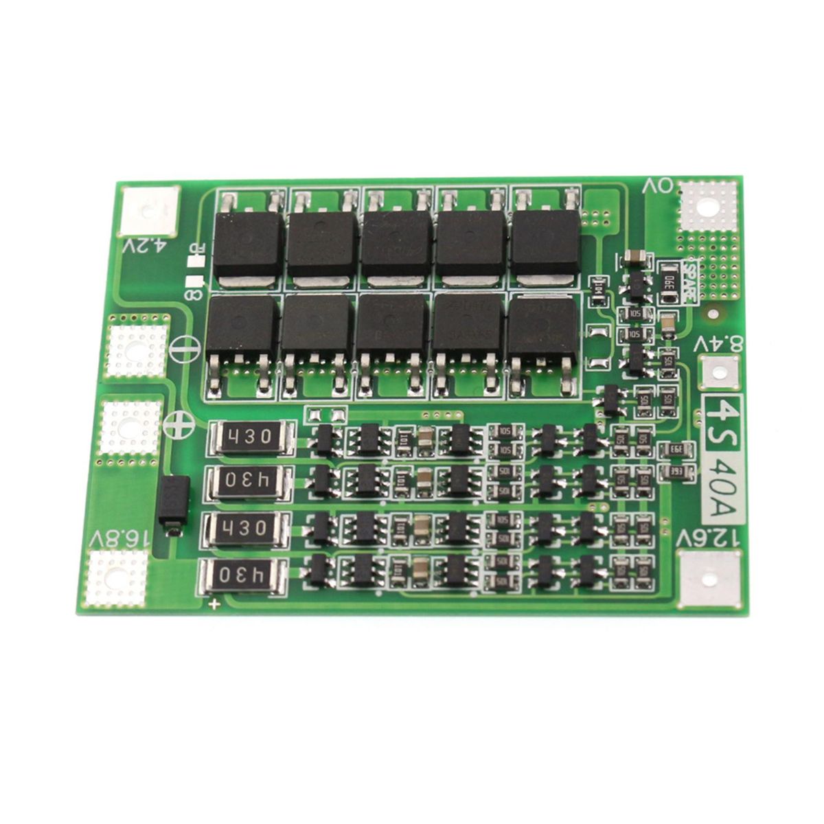 4S 40A Li-ion Cell Protections Board Balance Version Lithium Batterys BMS Integrated Circuits Protective Board for Drill Motor