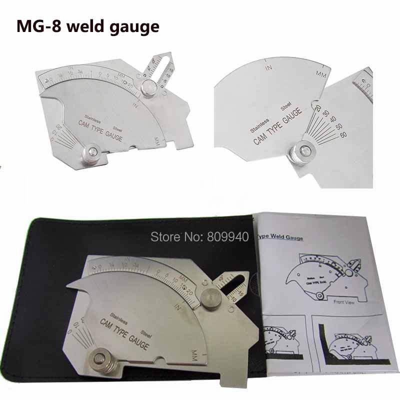 Welding Tools Mg-8 Bridge Cam Welding Gauge Stainless Steel