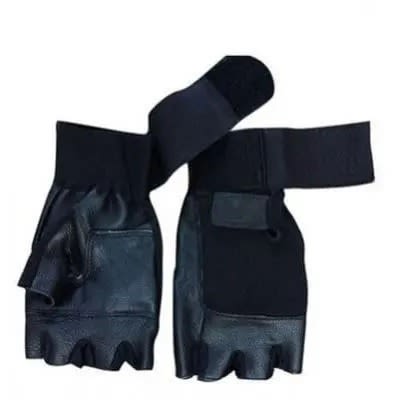 Gym And Weightlifting Gloves - Black