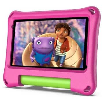 G8 Max Kids Tablet - 8" - 256GB ROM - 4GB RAM - 5G Call + WiFi - 5000mAh - Pink