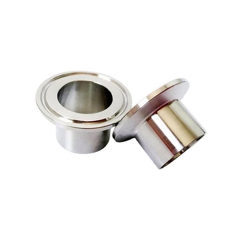 Quick-Installation Stainless Steel Chuck Sanitary Mirror Pipe Accessories 304/316 Stainless Steel Mirror Polishing Clamp