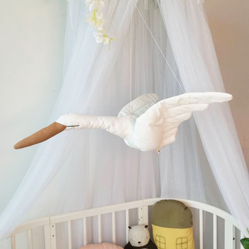 Creative Swan Hangings Babybed Cute Swan Hangings With