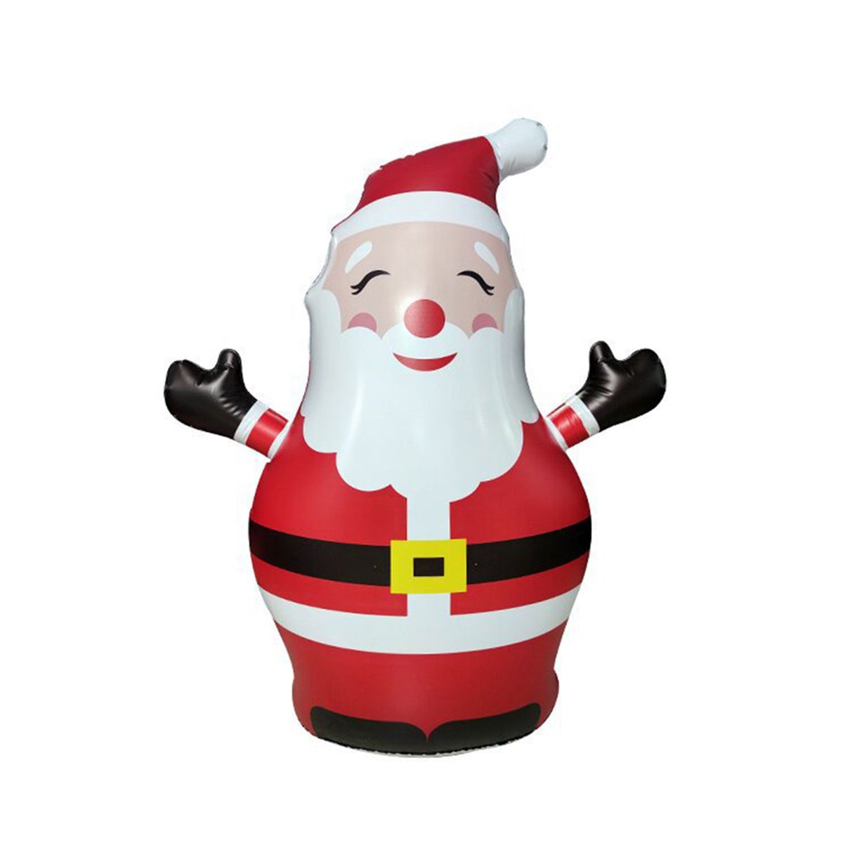 Christmas Inflatable Outdoor Smiley Santa Claus, Yard