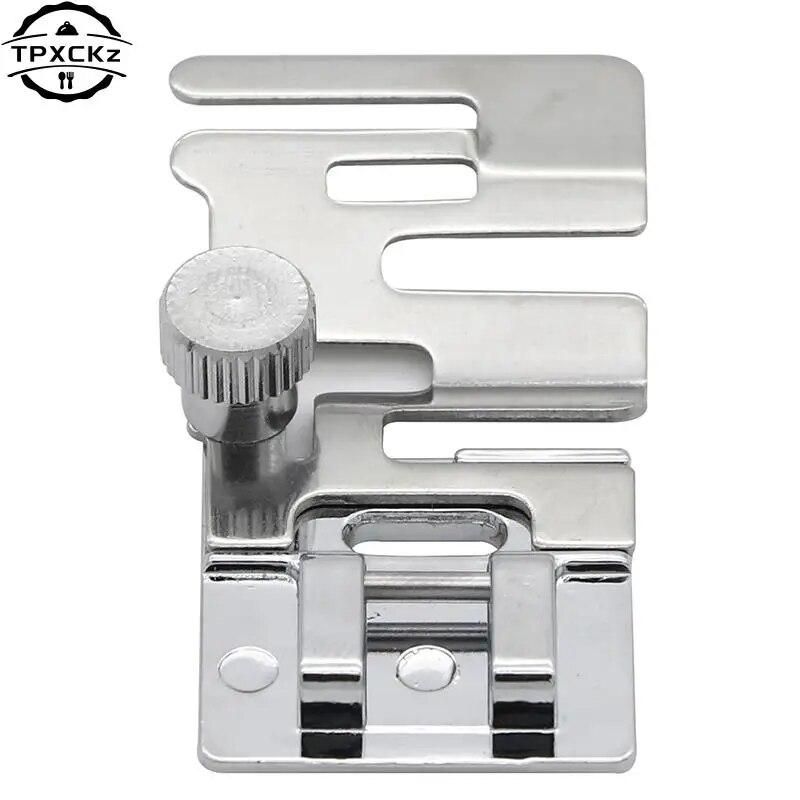 1x DIY Elastic Cord Band Fabric Stretch Domestic Sewing Machine Foot Presser Snap Knitting Machine Sewing Tool Accessories