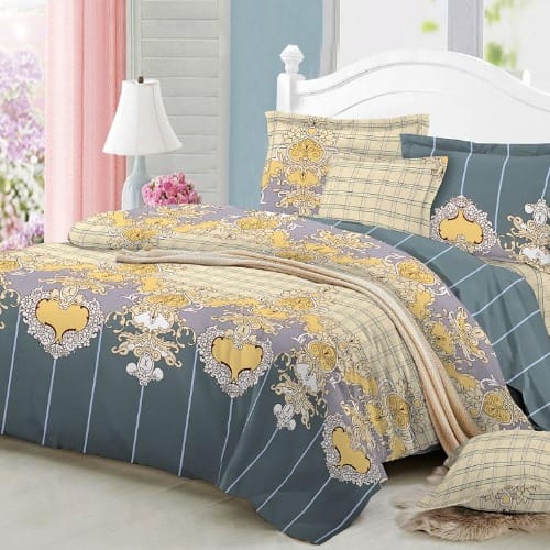 Duvet Cover With 2 Pillowcases