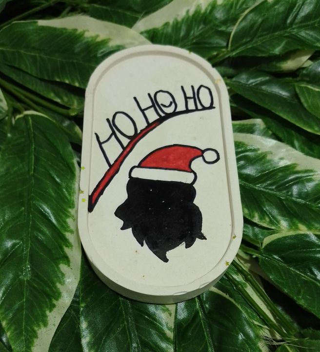 Ho Ho Ho Santa Decorative Oval Tray