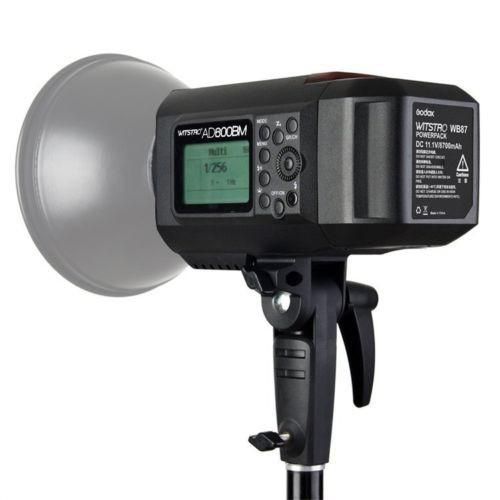 WITSTRO AD600BM 600WS GN87 HSS 1/8000s  2.4G Wireless Outdoor Flash Strobe