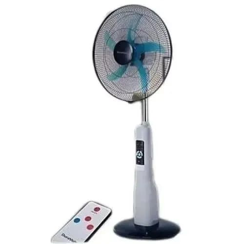 Rechargable Fan With Remote - 18"