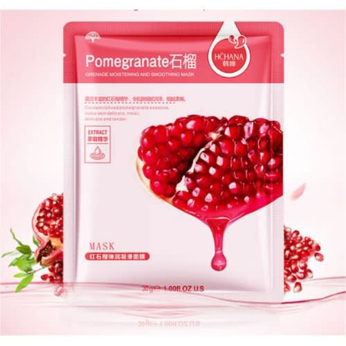Hchana Pomegranate Moisturing And Smoothing Mask