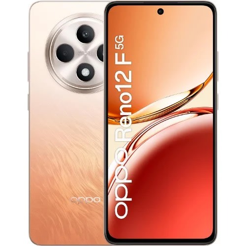 Oppo Reno12 F 5G - 6.67" - 256GB ROM - 12GB RAM - Dual SIM - 5000mAh - Amber Orange