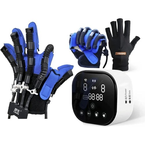Massage Glove Rehabilitation Robot Hand Device For Stroke Hemiplegia Left Hand