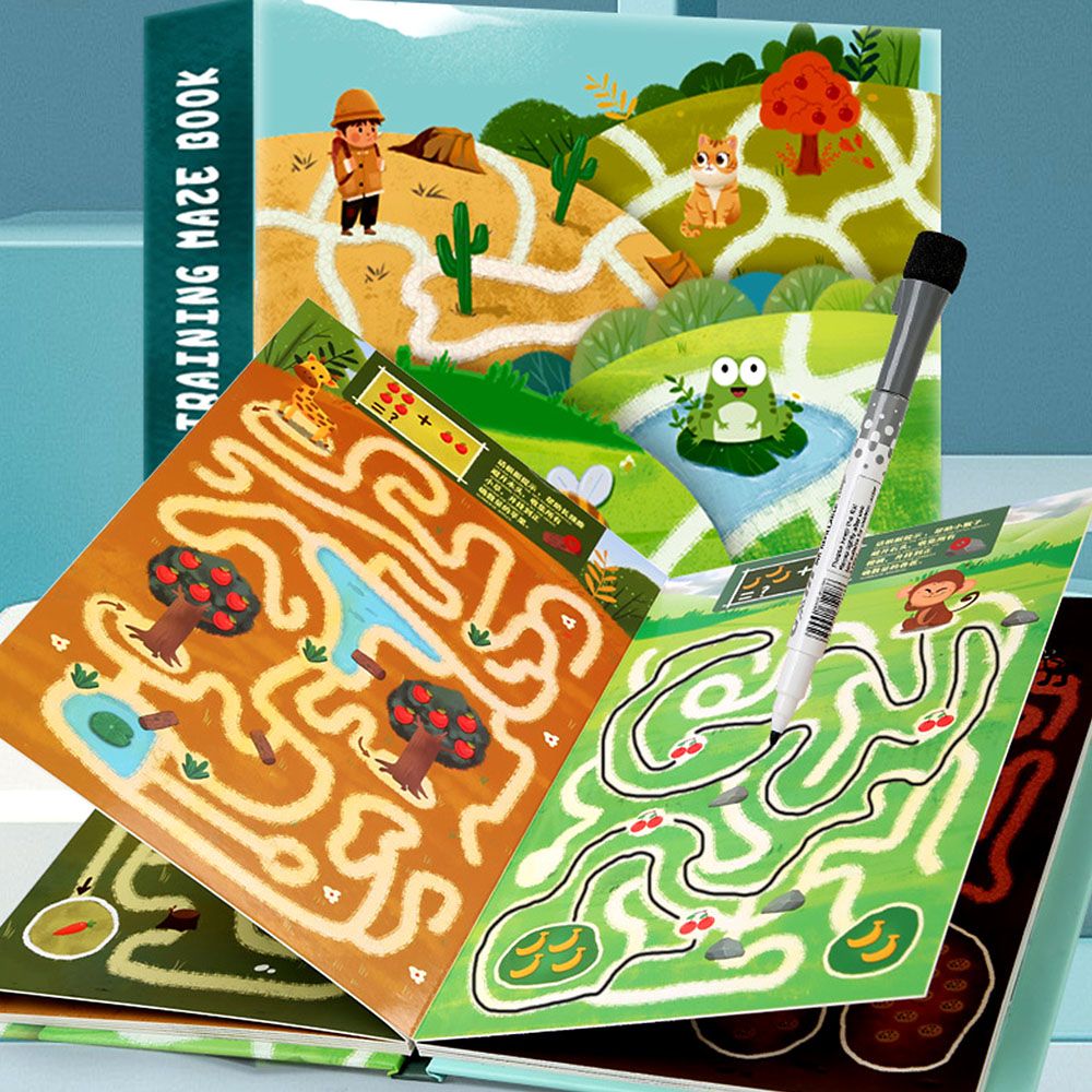 Cross-border Enlightenment Quiet Paste Book Puzzle