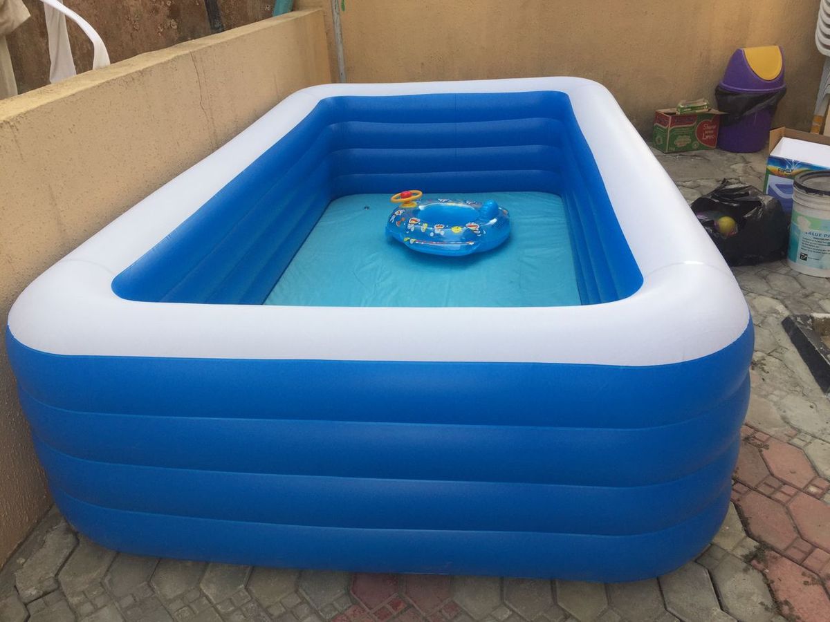 Inflatable Family Fun Pool With Pump
