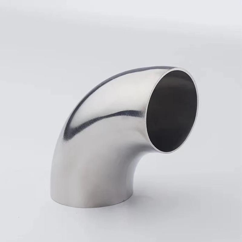 Sanitary Welding Elbow 304 Stainless Steel Elbow 45 Degree Welding Elbow Pipe Accessories Stainless Steel Food Grade