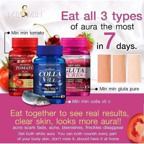 Tomato Plus + Colla Vit E + Gluta Pure