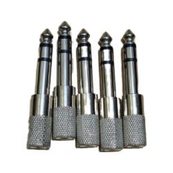 General Musical Sound Rca To 6.35mm 1/4" Big To Small Jack Adapter-50pcs