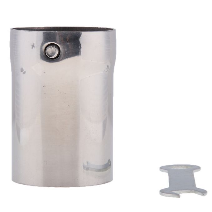 Stainless Steel 48mm Motorcycle Racing Exhaust Pipe Silencer Muffler