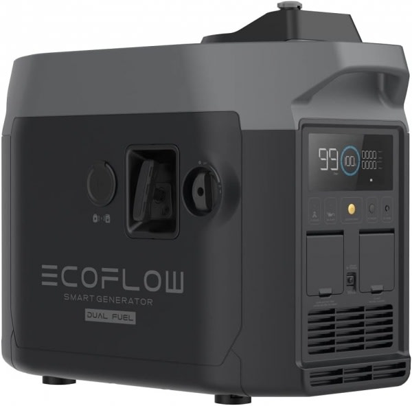 Ecoflow 1800w Dual Fuel Smart Generator With Both Lpg And Gas Powered Support Smart Control