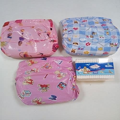 3 In 1 Re Washable Diaper + Free Angel Cutting Bud