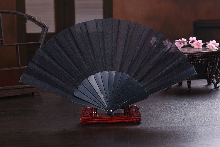 Hold Fan Room New Folding Bamboo Hand Party Gift Supplies Wedding 1PC Decoration Craft Fan Folding