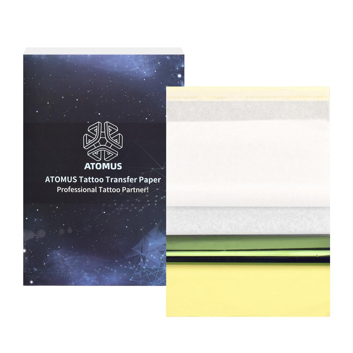 100 Sheets A4 Tattoo Transfer Stencil Paper Tattoo Practice Paper for Tattoo Art Tattoo Supplies