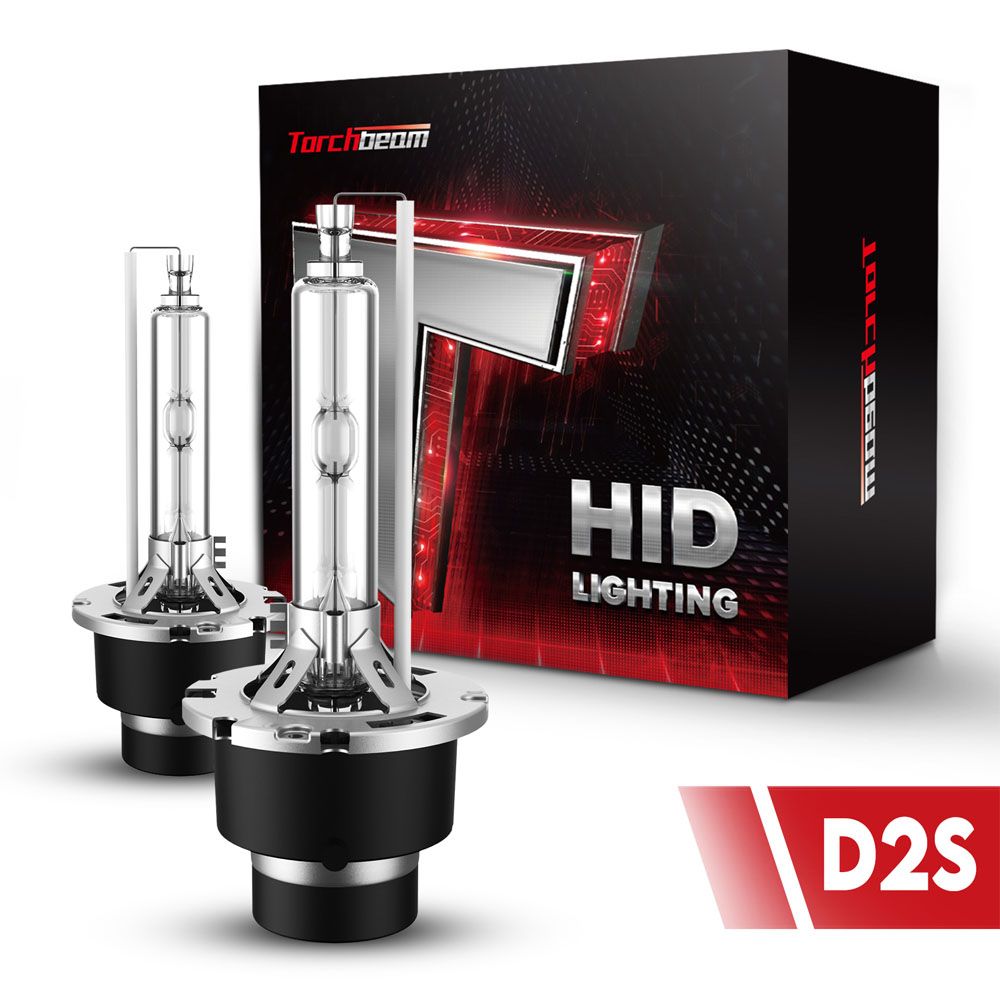 Torchbeam D2S Xenon Light 2pcs HID Xenon Headlight Bulb 35W 2800LM Xenon D2S Car Lamps 85V 5600LM Headlamps D2S Kit  D2S