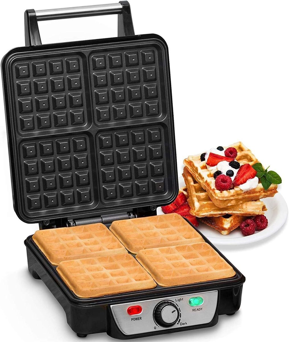 4-Slice Non-Stick Waffle Maker