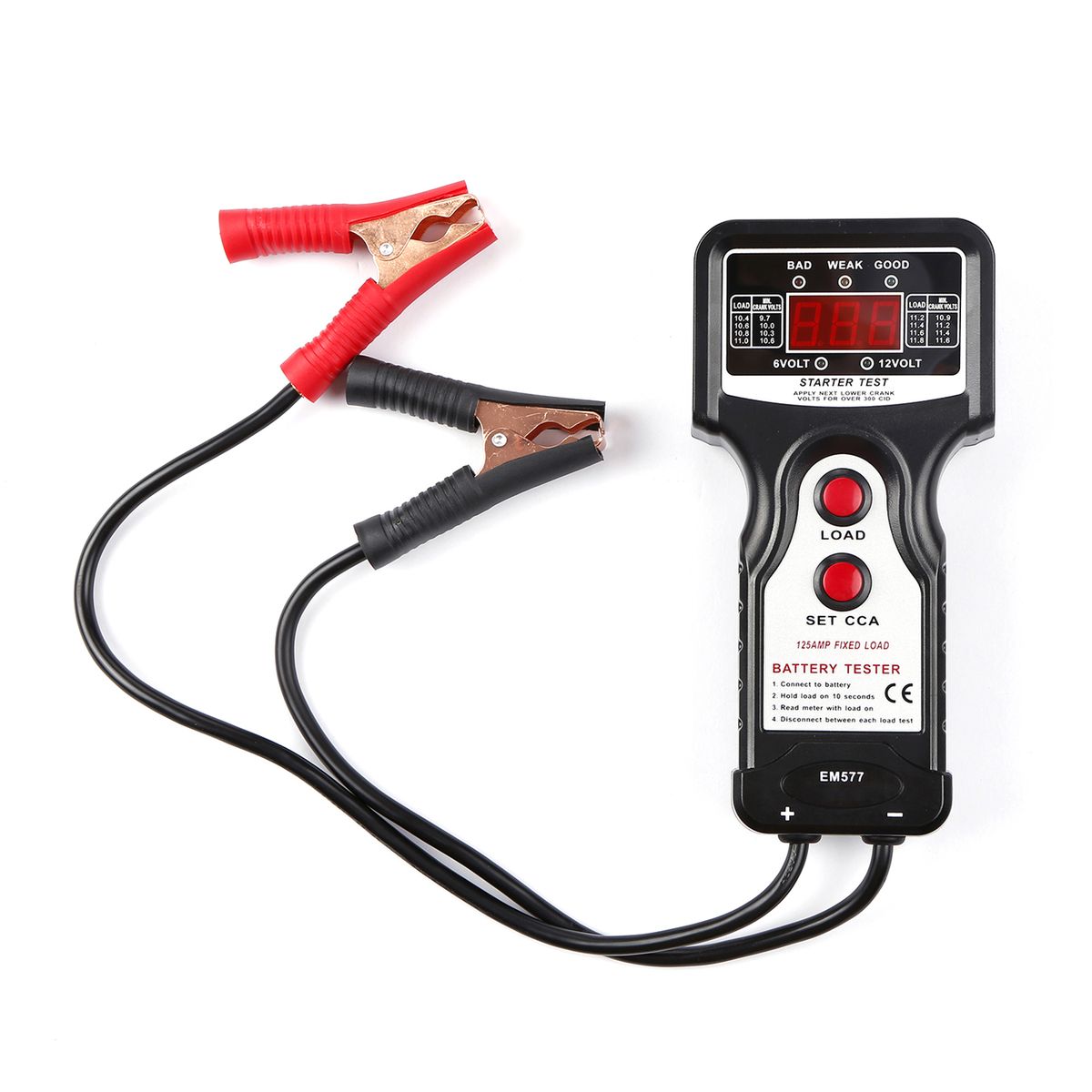 Automotive Digital Battery Tester Battery Load Checker