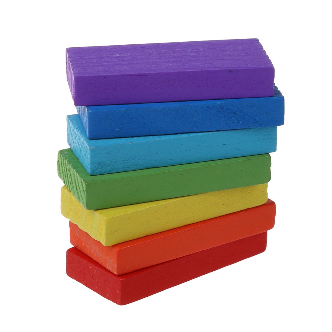 Pack Of 120 Mix Wooden Kids Children Domino Game Play