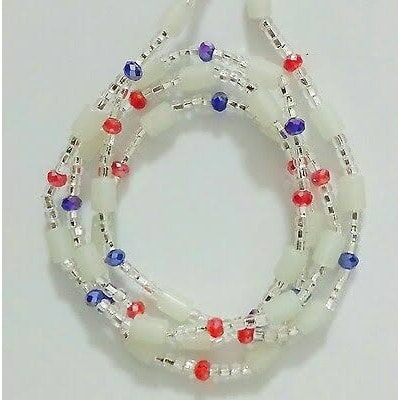 Crystal Glow In The Dark Waist Bead - 3 Pieces