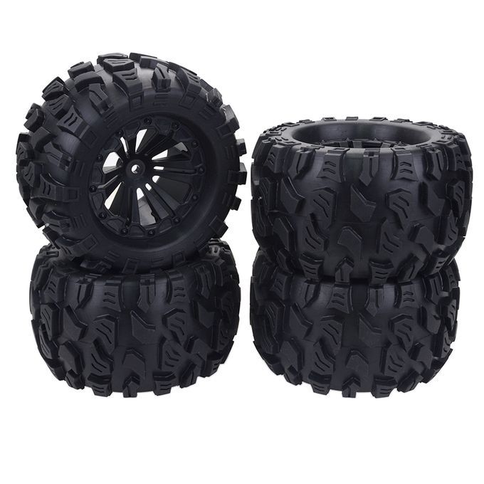 4x 110 Scale RC Car Wheel Rim Tyres Replacement Parts Monster Truck
